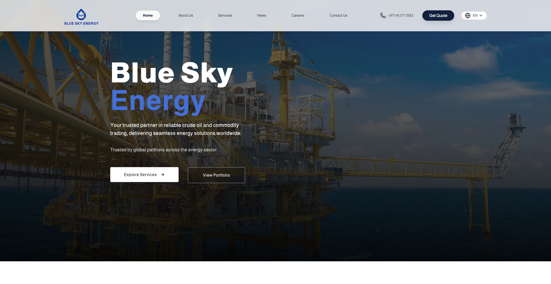 BlueSky - Corporate Website